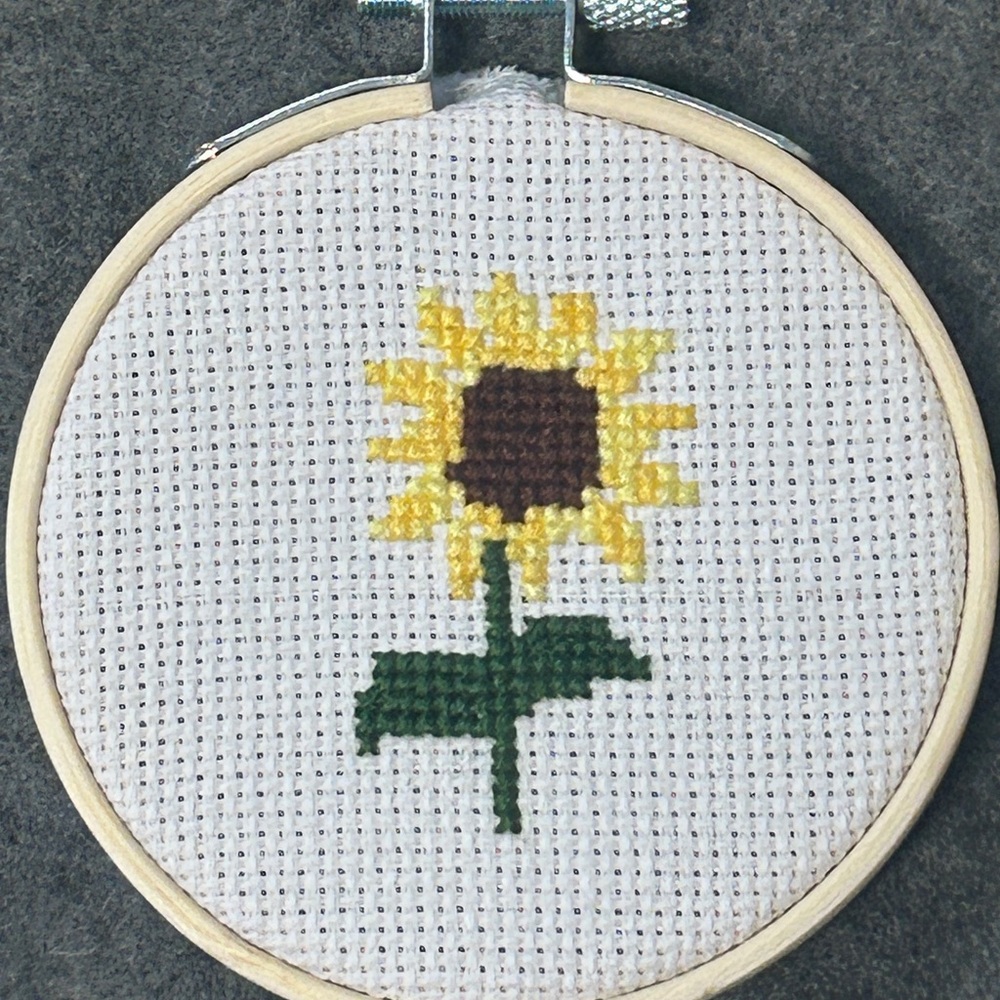 Sunflower Cross Stitch 🌻